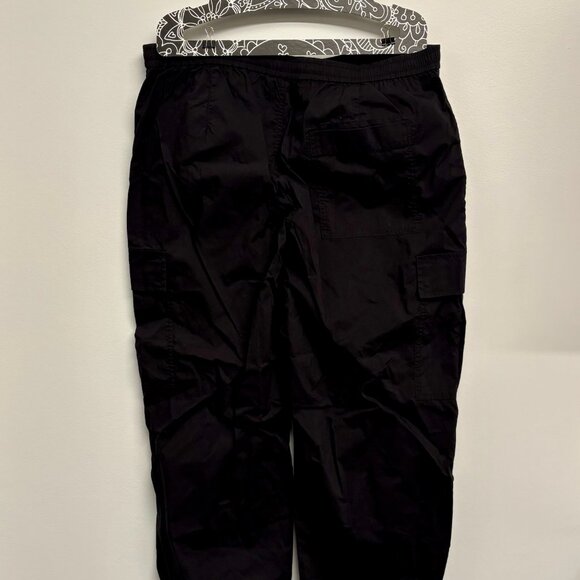 NWT Uniqlo women's black easy cargo pants XL - Picture 4 of 6